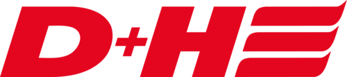 Red D+H logo