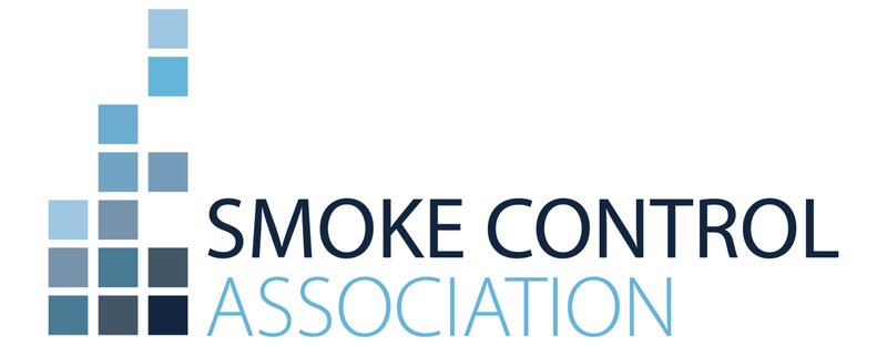 Smoke control association logo white background