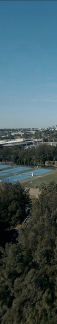 Ken Roseall Tennis Center in Sydney, Australia (from above) | © EBSA Pty Ltd.